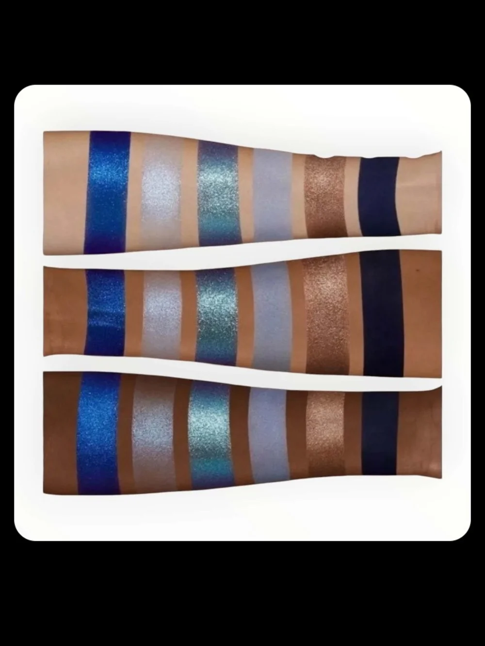 Midnight Cutie Palette - Blue & Silver Eyeshadow Set Nabla Discontinued
